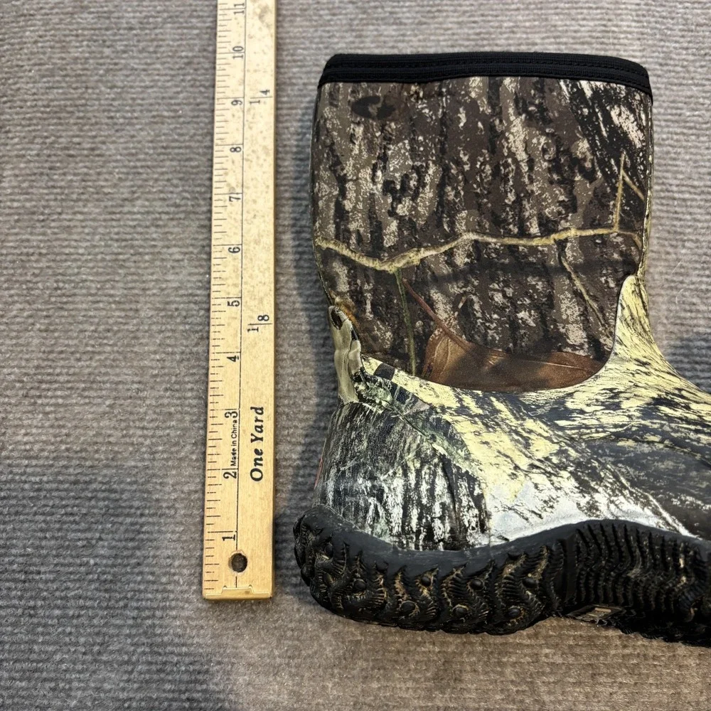 Bogs 30 Below Camo Boots Youth Size 4 Mossy Oak Mid Waterproof Hunting - Picture 6 of 10